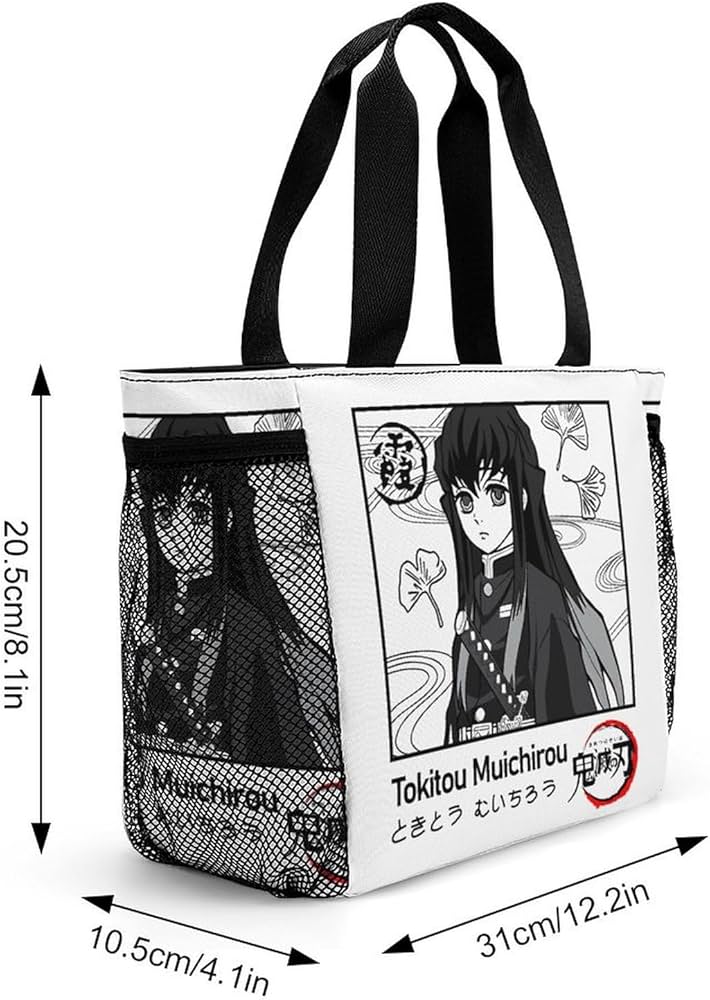 Amazon｜ランチバッグ 鬼滅の刃 時透無一郎 霞柱 お弁当袋 トート